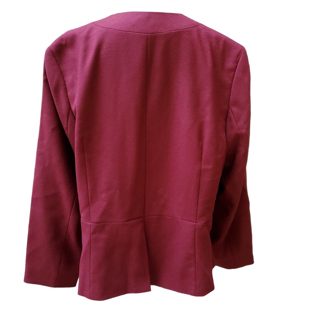 Pendleton Red Virgin Wool Blazer Jacket Women's S… - image 7